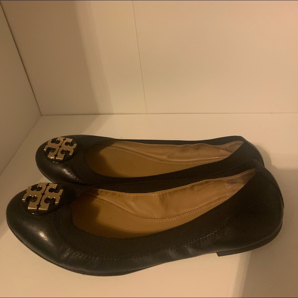 Tory Burch claire elastic ballet flats
